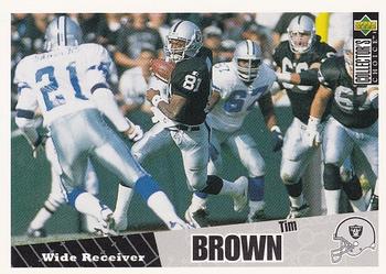 Tim Brown Oakland Raiders 1996 Upper Deck Collector's Choice NFL #99